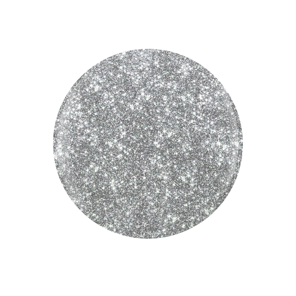 Micro Glitter Para Uñas Flash Silver Lula