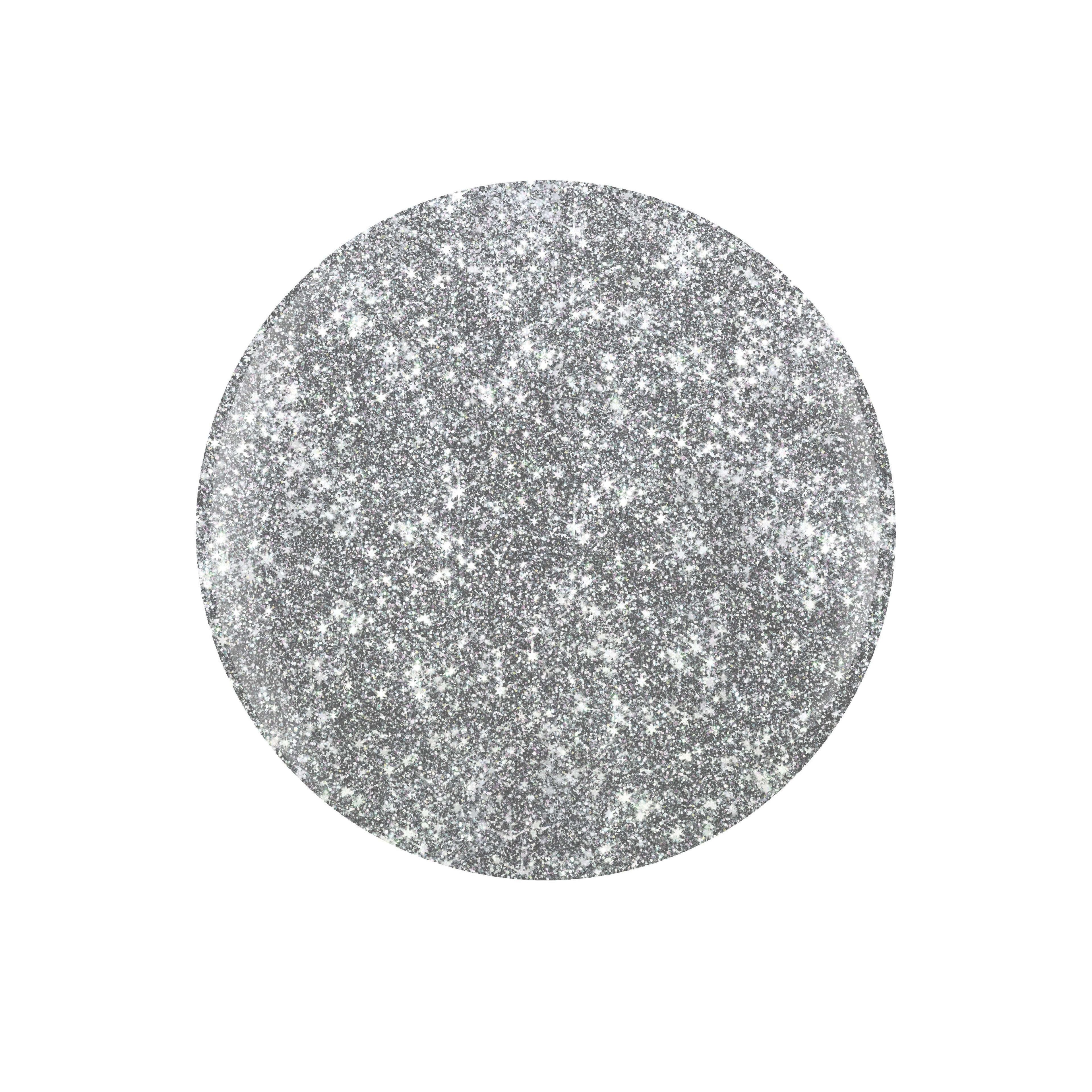 Micro Glitter Para Uñas Flash Silver Lula