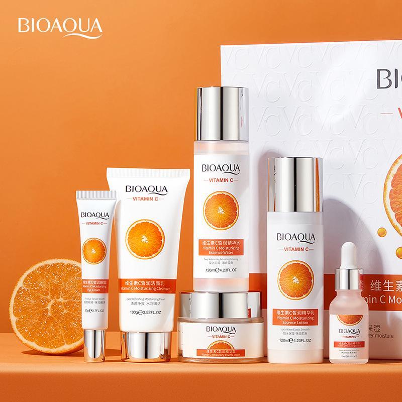 Kit de Skin Care Blanqueador y Reparador Vitamina C Bioaqua