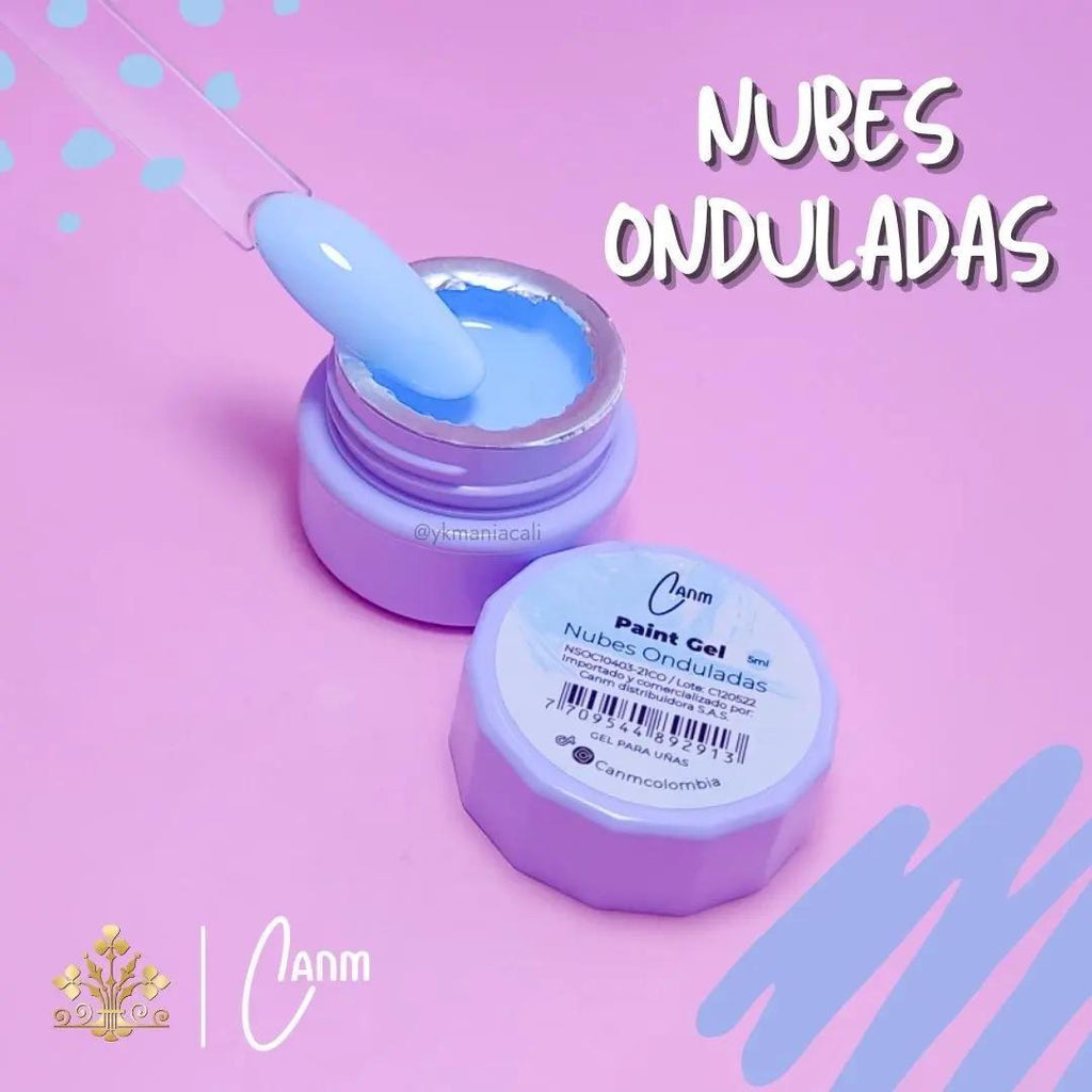 Paint Gel Nubes Onduladas