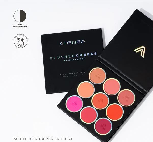 Paleta de Rubores x9 Atenea