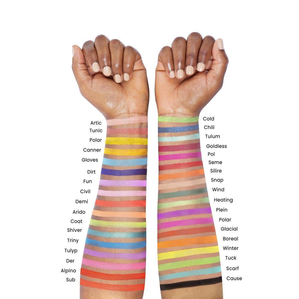 Paleta de Sombras Artica Montoc