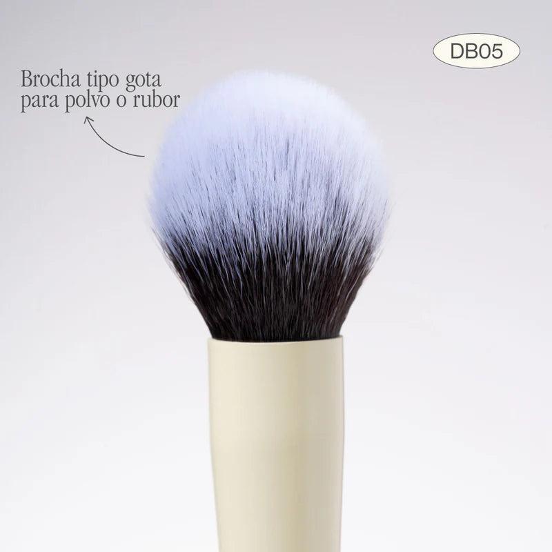 Duo Glam Brocha Para Polvo/Rubor Atenea