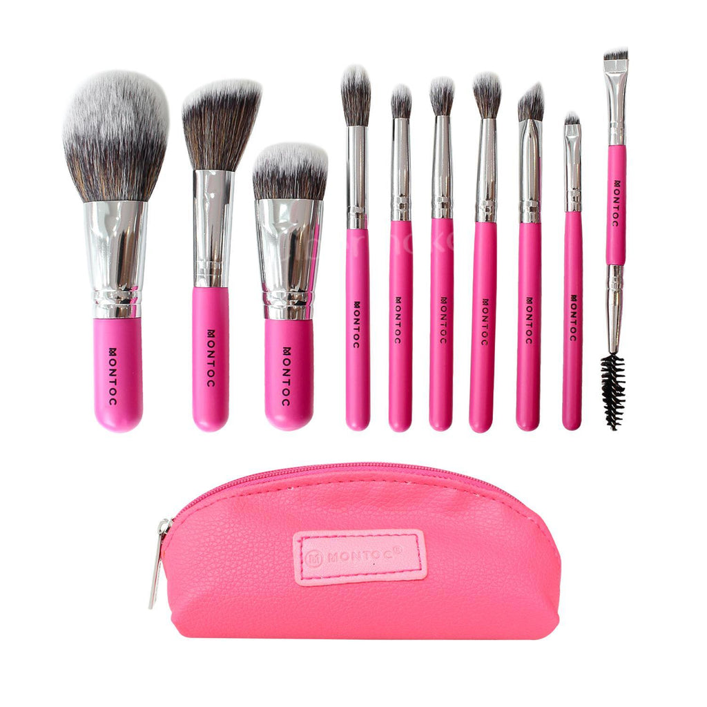Kit Brochas Viajero Fucsia Ona Montoc