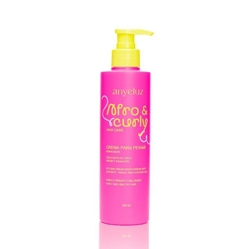 Crema de Peinar Afro y Curly Hidratante 300 ml Anyeluz