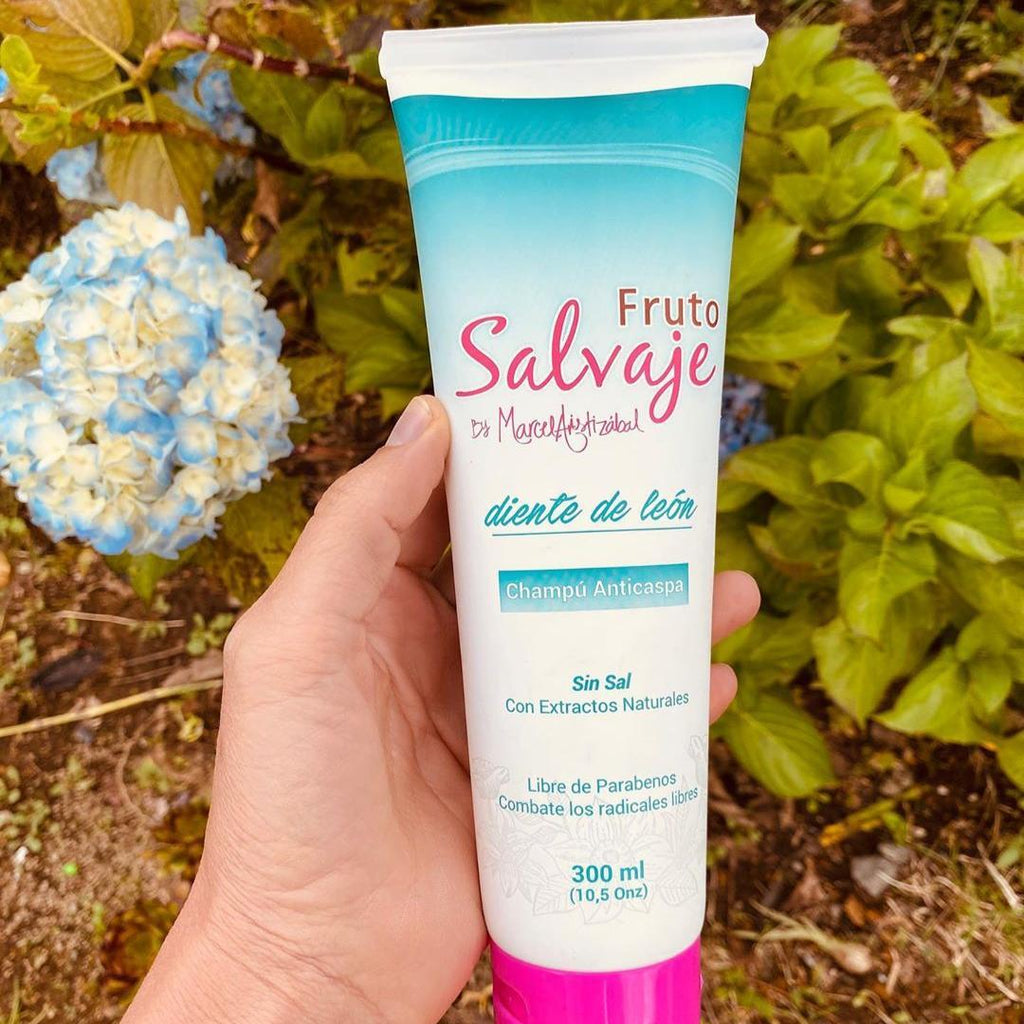 Shampoo Anticaspa Diente de León Fruto Salvaje 300ml