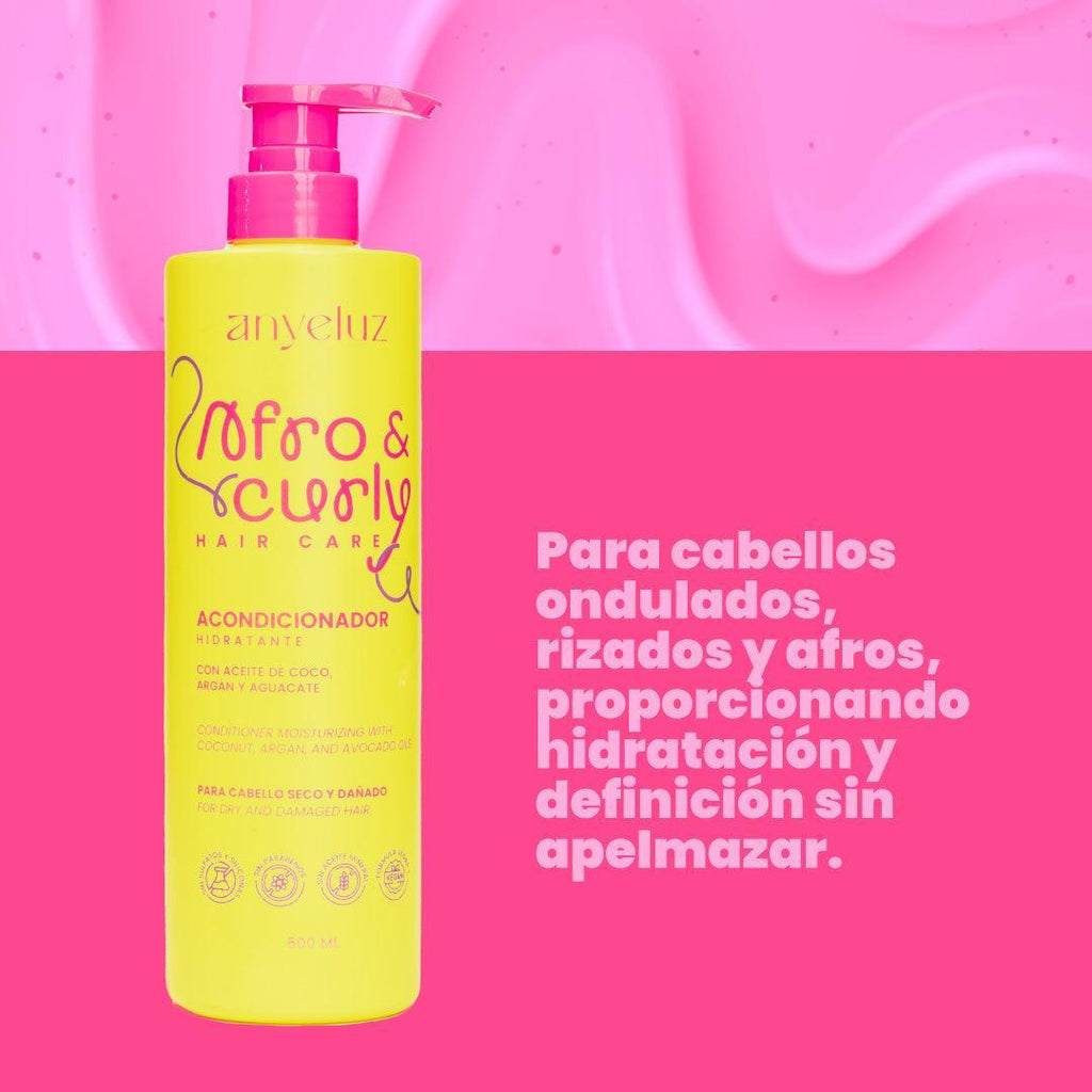 Acondicionador Afro y Curly Hidratante x 300 ml Anyeluz