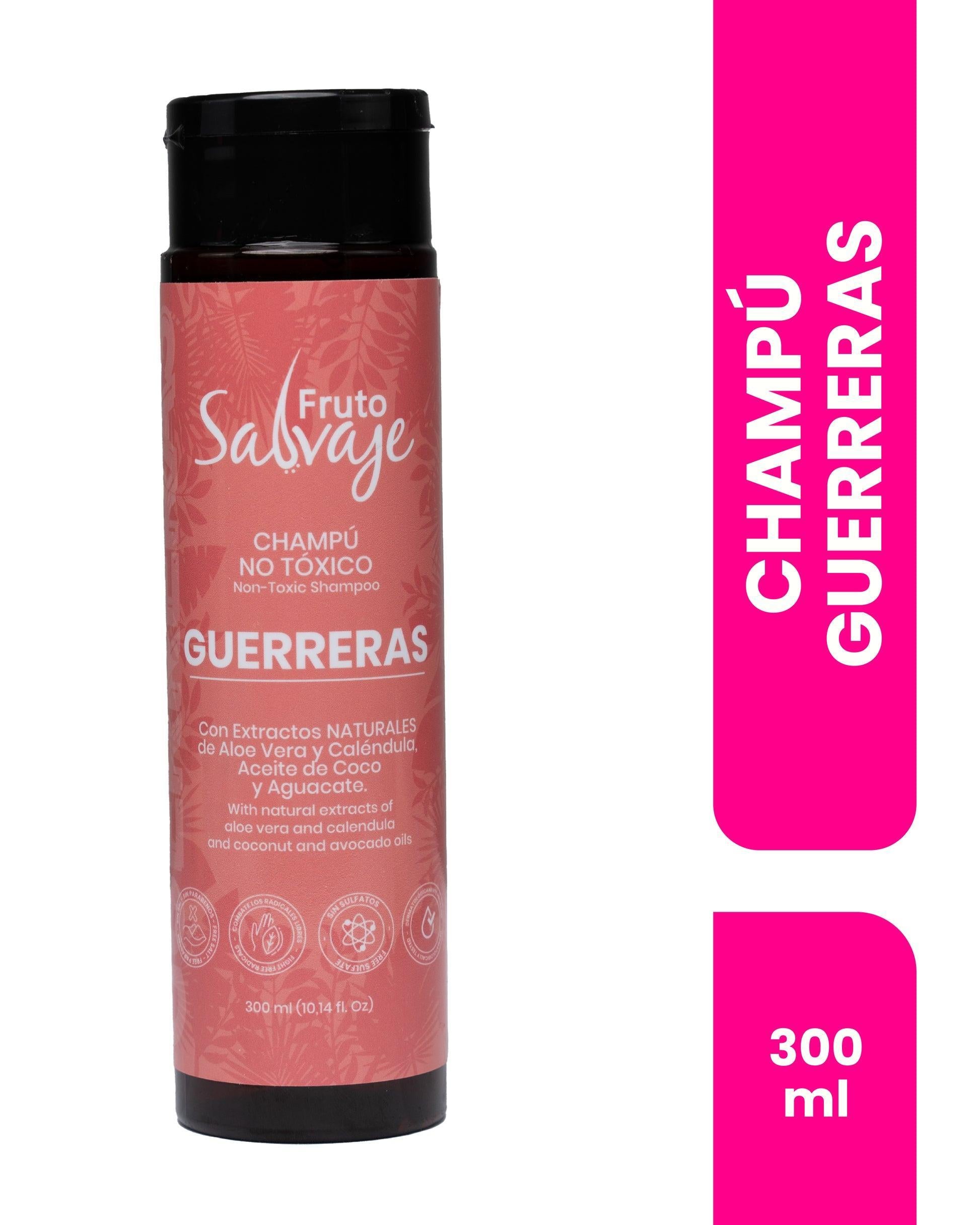 Shampoo Guerreras x 300ml Sin Sulfatos Fruto Salvaje