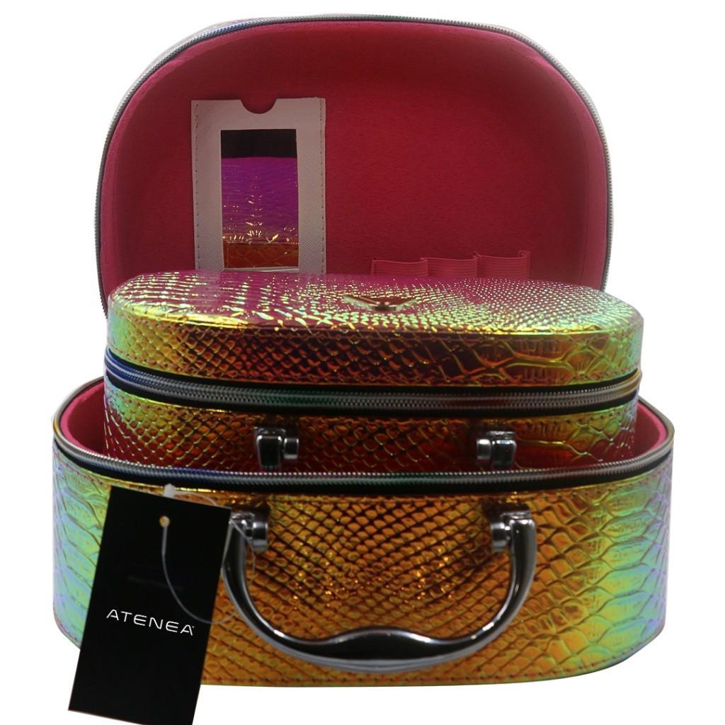 Set Maleta Tornasol Ovalada Atenea x 2 Pcs