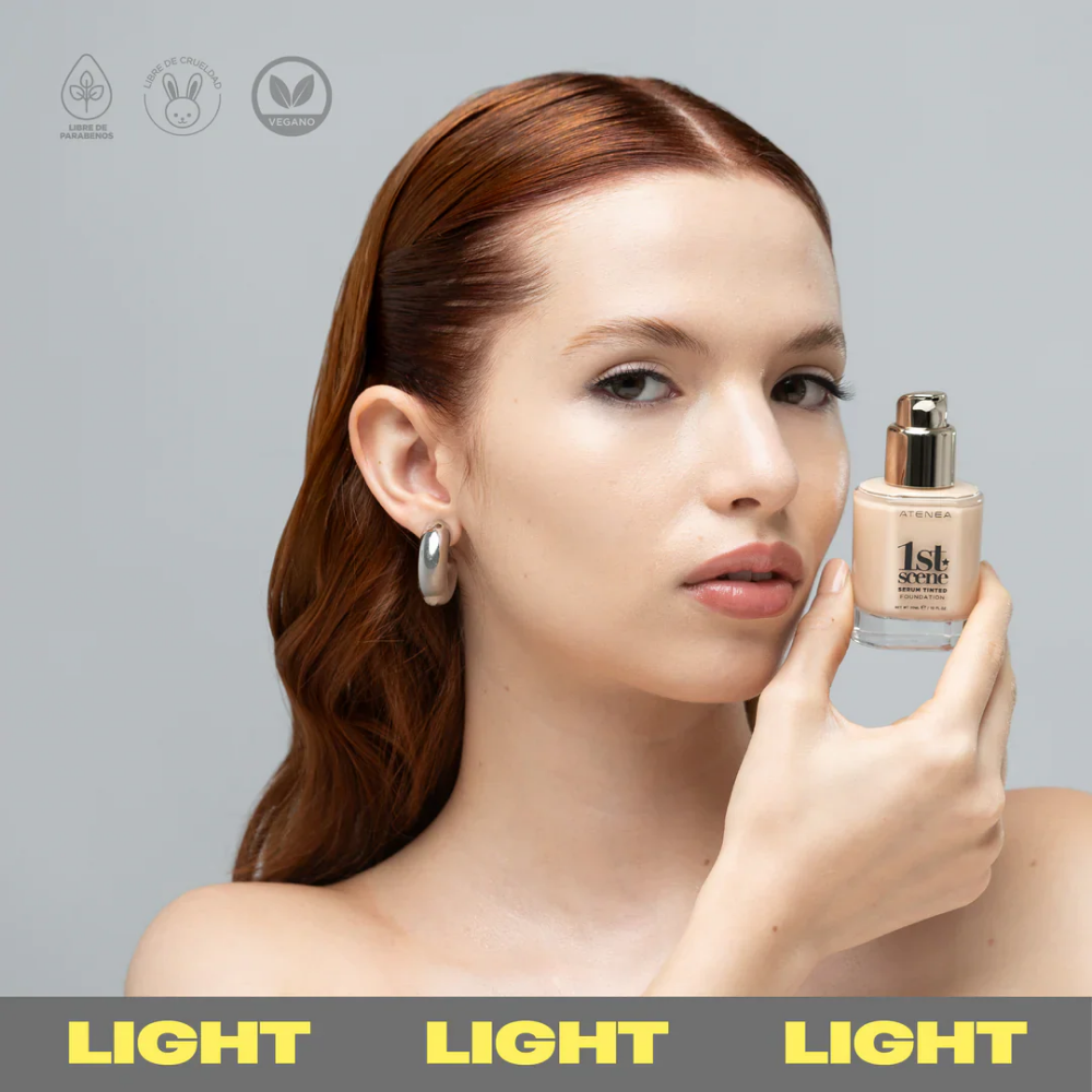 Serum Tinted Foundation 1st Scene Light 30ml Atenea
