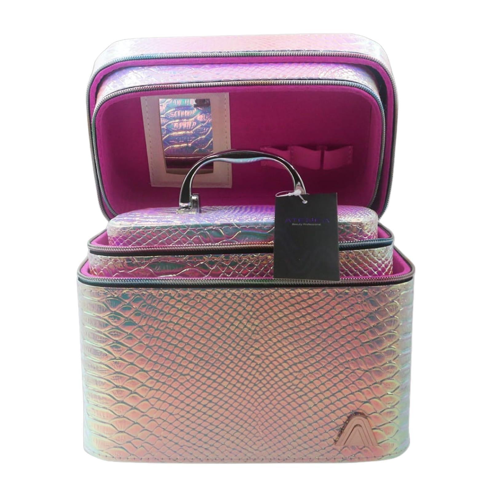 Set Maleta Tornasol Ovalada Atenea x 2 Pcs