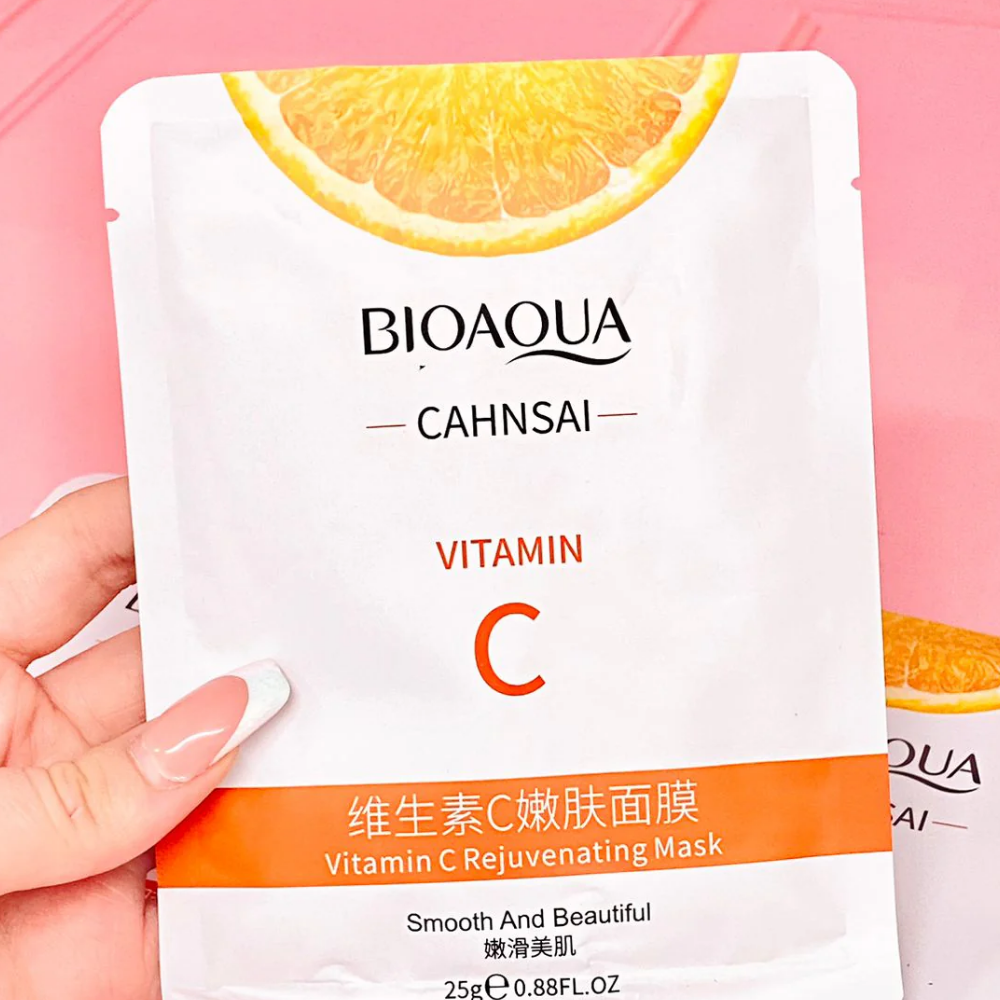 Mascarilla En Velo Vitamina C Bioaqua