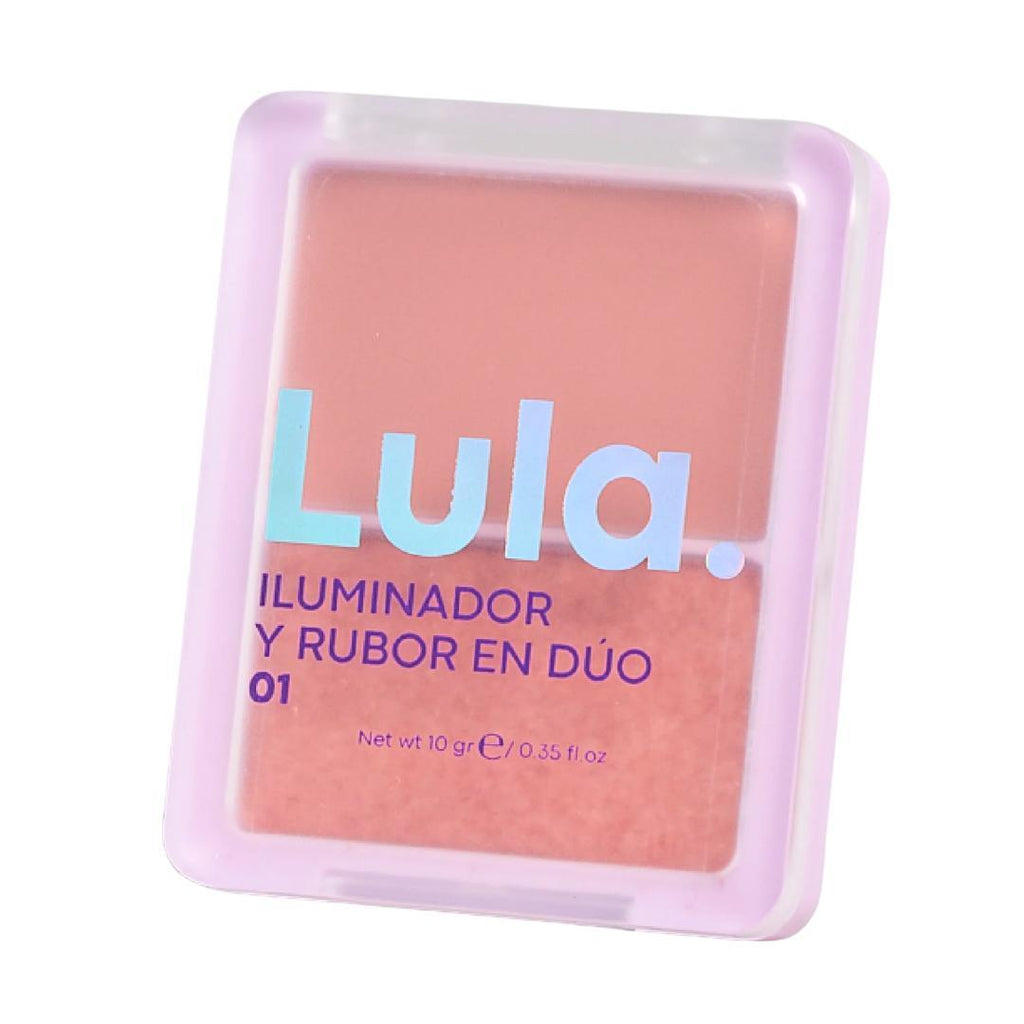 Iluminador y Rubor en Duo Lula