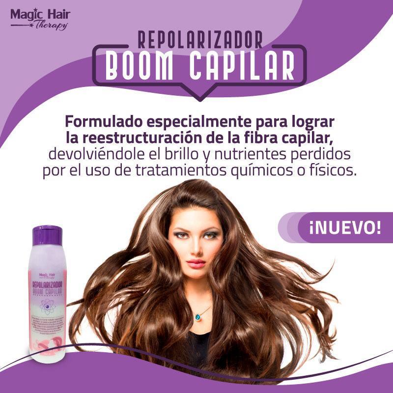 Tratamiento Repolarizador Boom 500ml Magic Hair