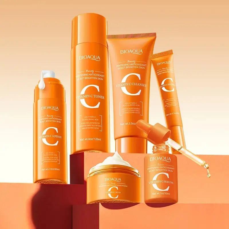 Kit de Skin Care Blanqueador y Reparador Vitamina C Bioaqua