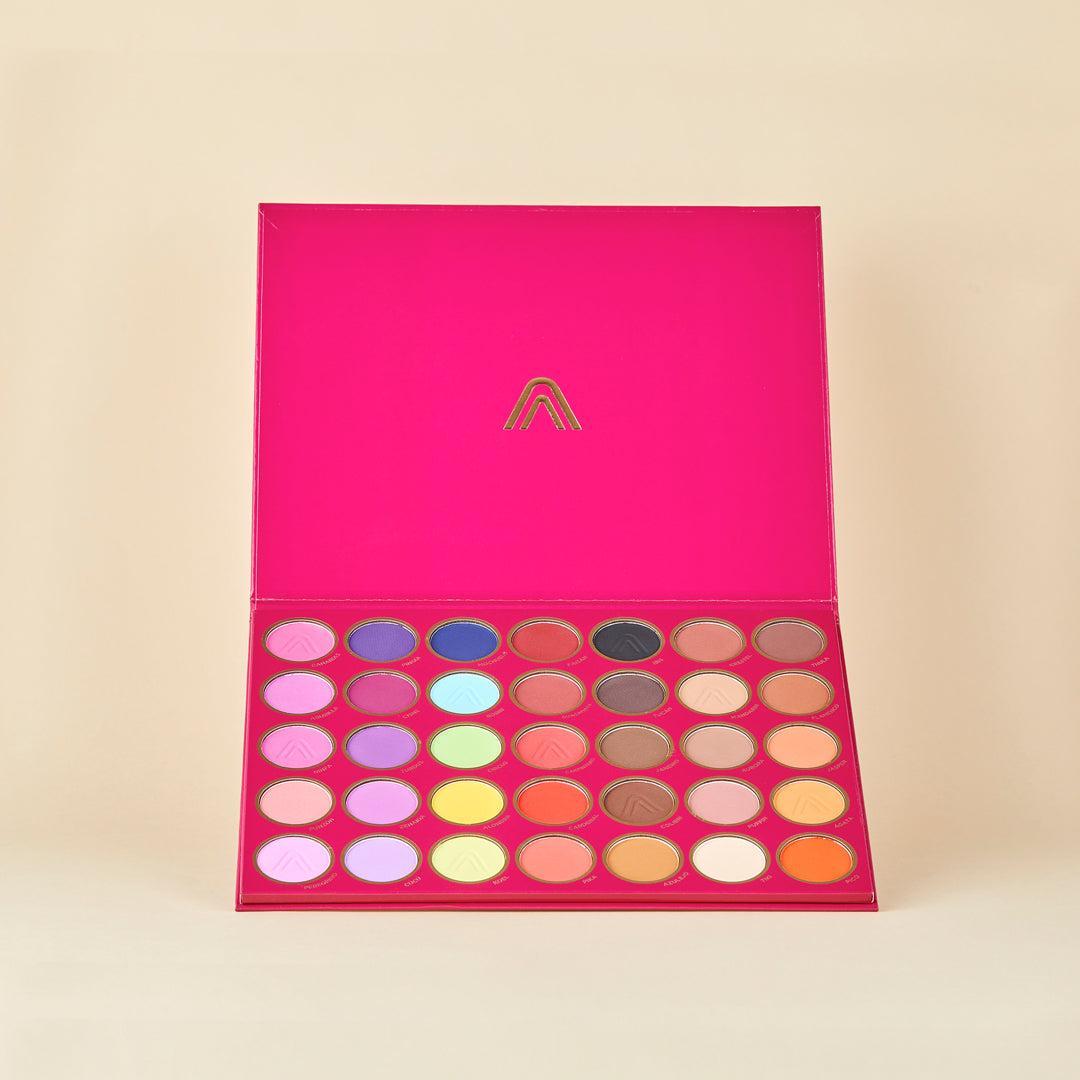 Paleta de Sombras 35 Tonos Birds Atenea
