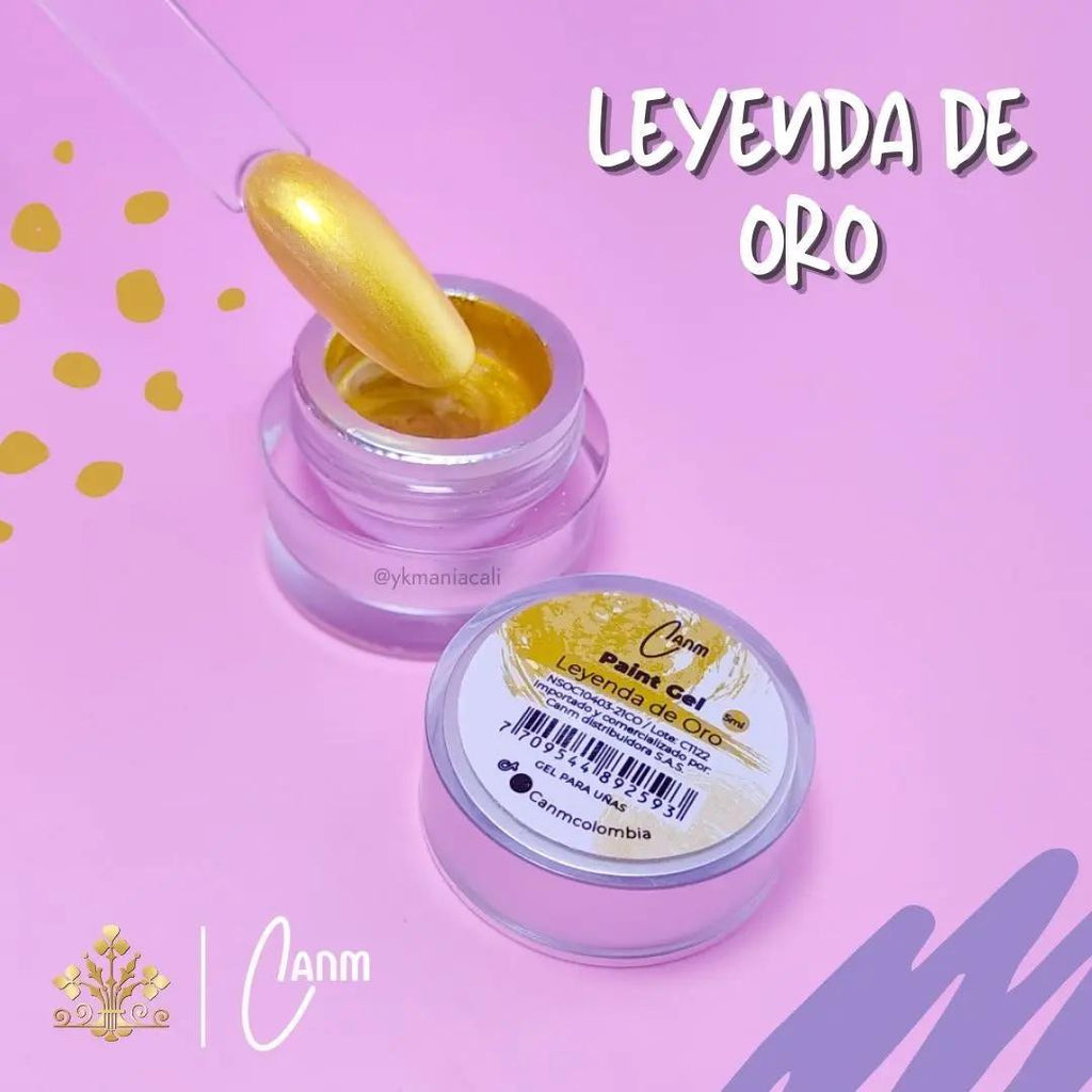 Paint Gel Leyenda De Oro