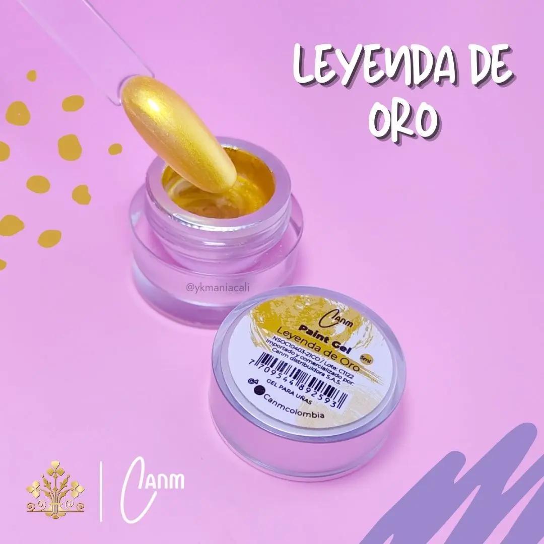 Paint Gel Leyenda De Oro