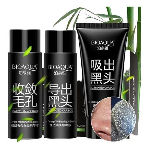 Mascarilla Puntos Negros Carbón Activado Bioaqua