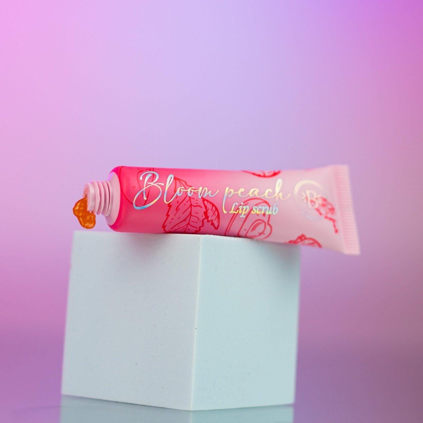 Lip Scrub Bloom Peach Bloomshell
