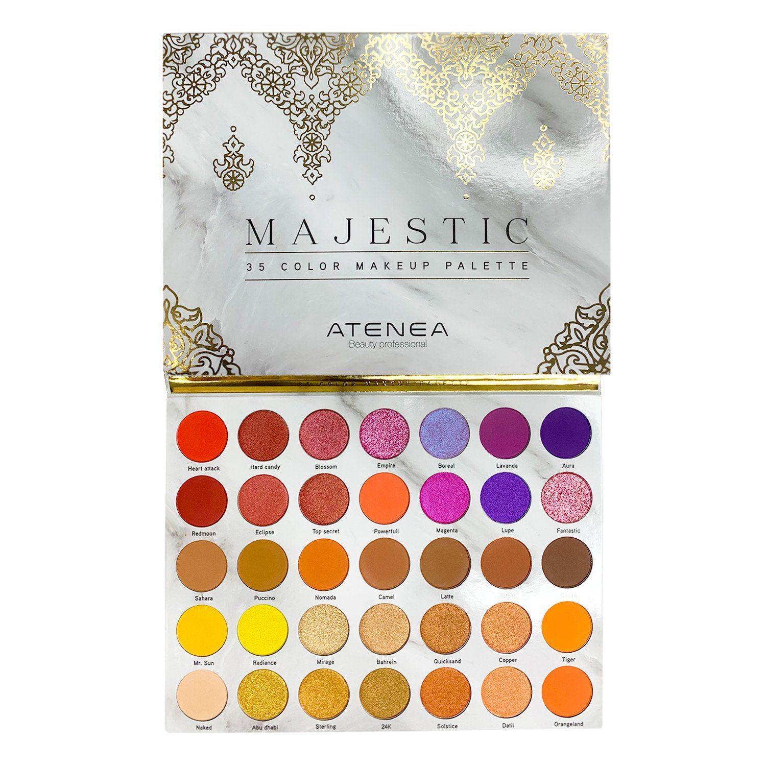 Paleta de Sombras 35 Tonos Majestic Atenea