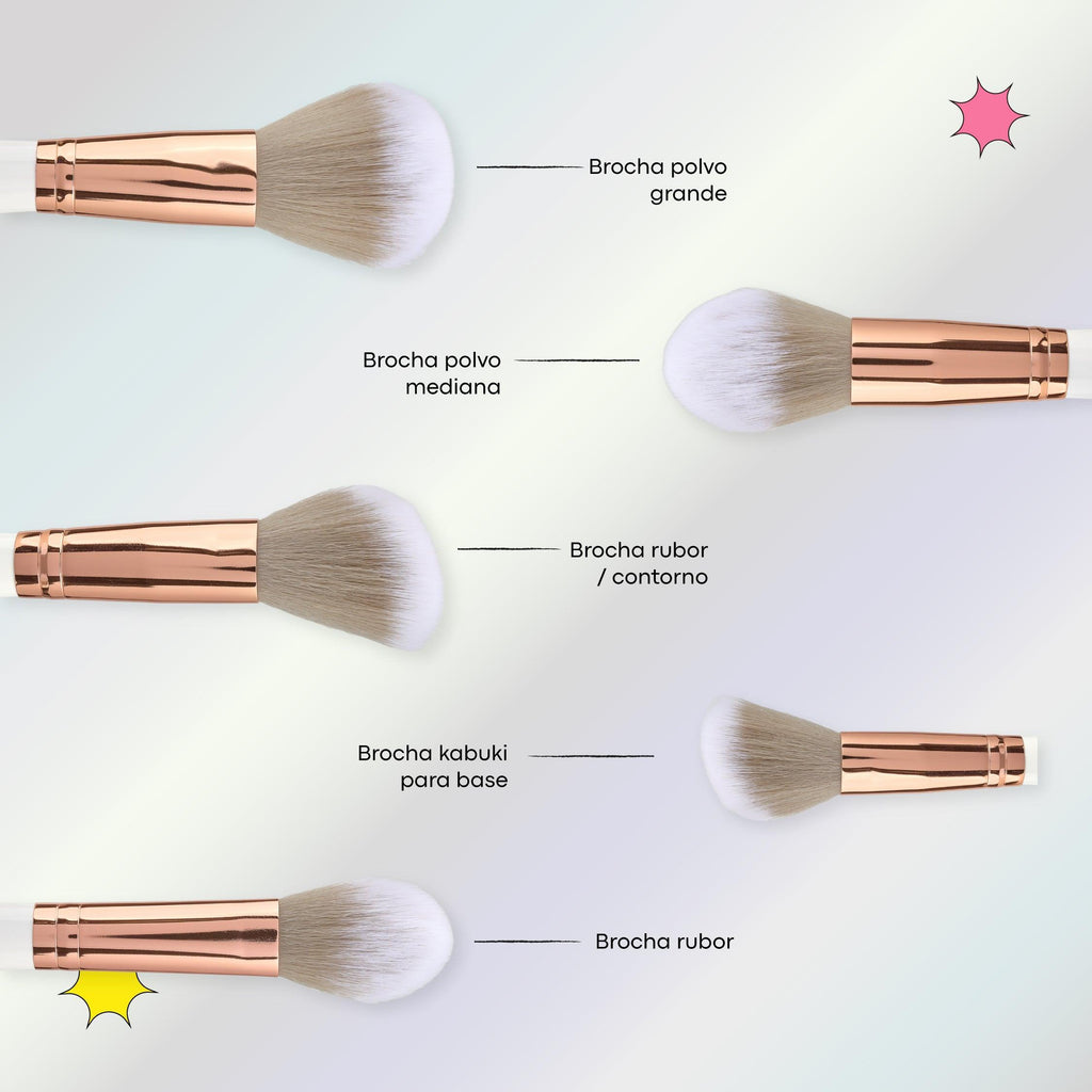 Kit De Brochas Stone Lula X 30 Pcs