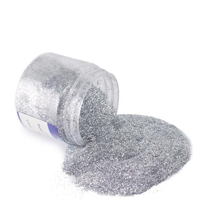 Micro Glitter Para Uñas Super Flash Silver Lula