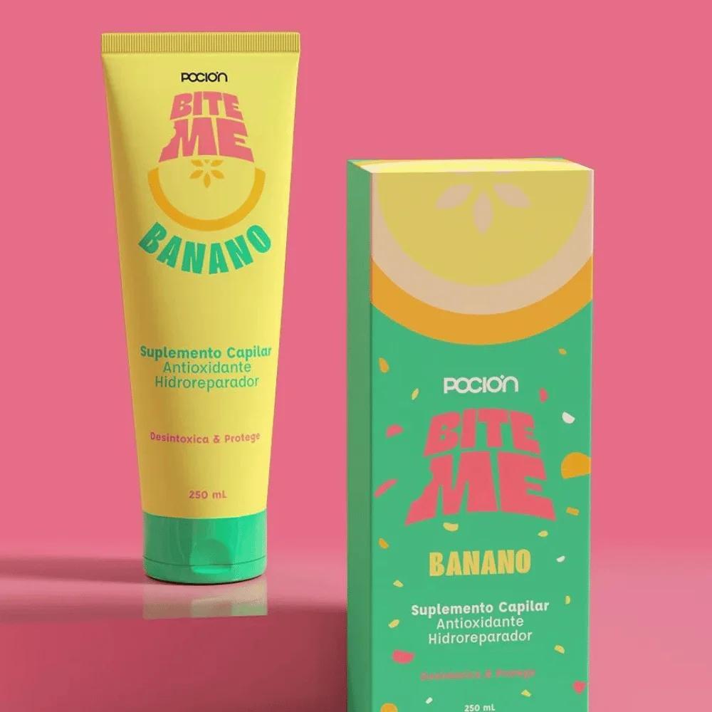 Mascarilla Bite Me Suplemento Capilar Banano 250ml Poción