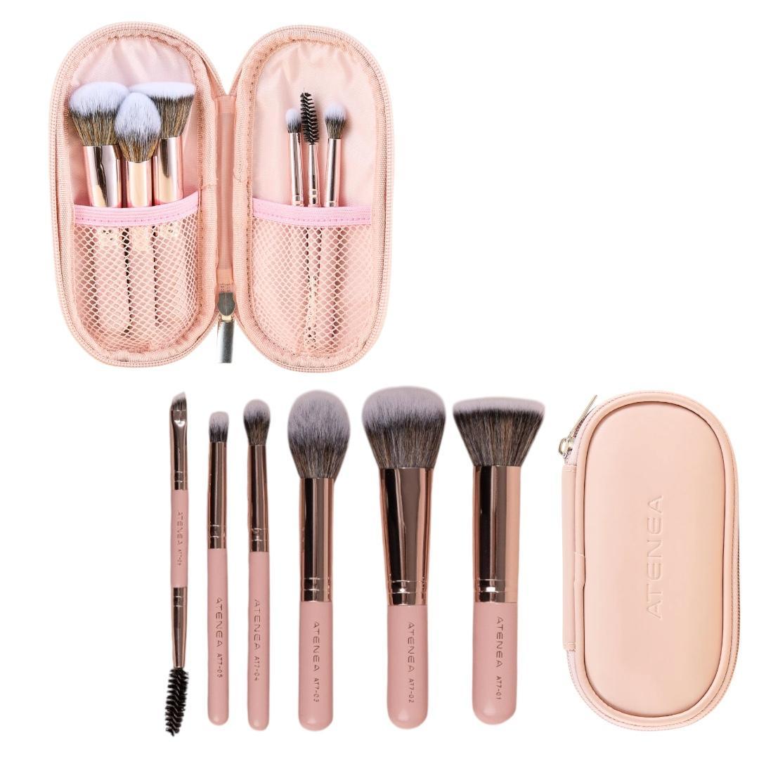 Kit De Brochas Mini Ojos Y Rostro 8pcs