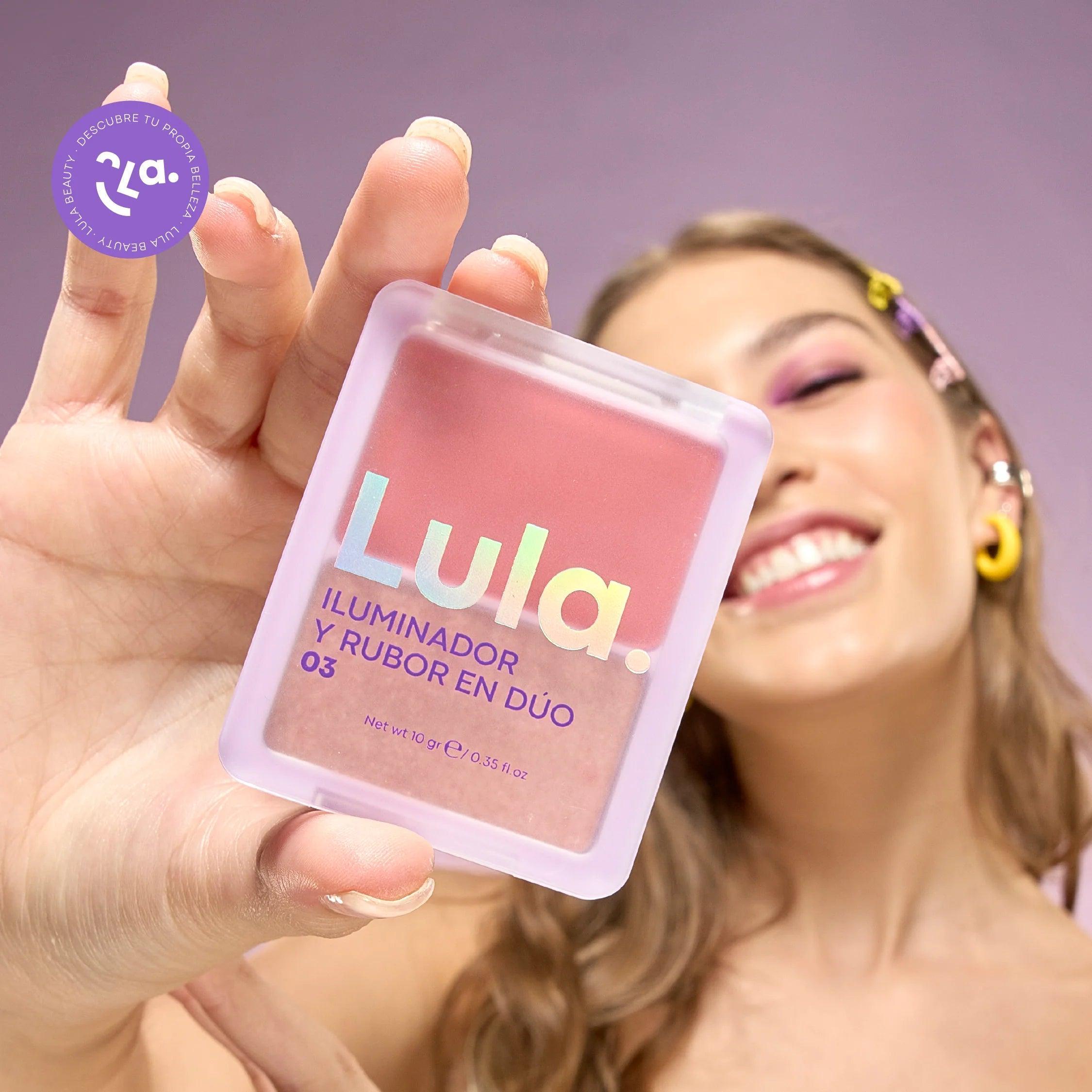 Iluminador y Rubor en Dúo Lula