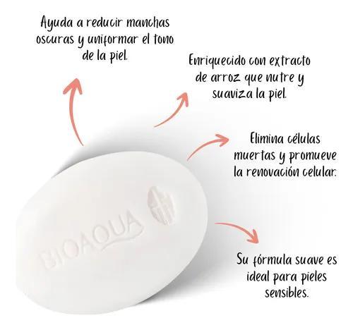 Jabón en Barra de Arroz Bioaqua