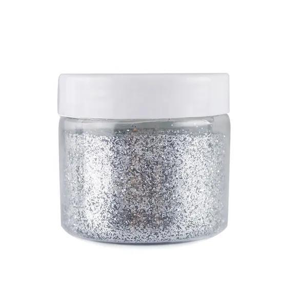 Micro Glitter Para Uñas Flash Silver Lula