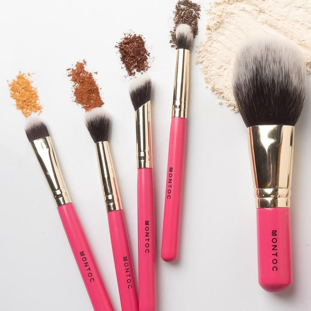 Kit Brochas Viajero Fucsia Ona Montoc